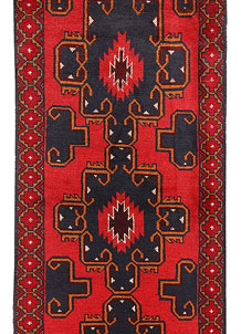 Firebrick Baluchi 2' 10 x 10' 11 - No. 62627