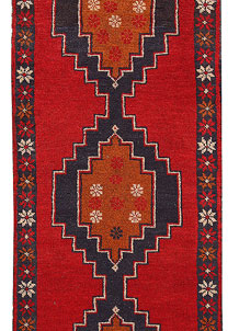 Firebrick Baluchi 2' 5 x 9' 9 - No. 62631