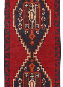 Firebrick Baluchi 2' 5 x 9' 8 - No. 62633