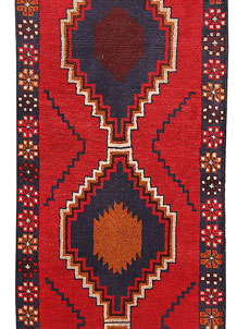Firebrick Baluchi 2' 7 x 9' 10 - No. 62644