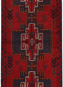 Firebrick Baluchi 2' 7 x 6' 5 - No. 62662