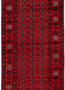 Dark Red Bokhara 2' 8 x 6' 2 - No. 63297