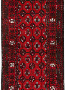 Dark Red Bokhara 2' 4 x 6' - No. 63298