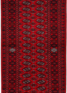 Dark Red Bokhara 2' 7 x 6' 1 - No. 63299
