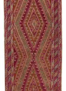 Multi Colored Mashwani 2' 8 x 12' 9 - No. 63310