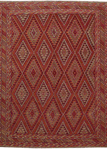 Multi Colored Mashwani 6' 11 x 8' 10 - No. 63388