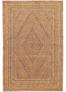 Multi Colored Mashwani 6' 4 x 9' 5 - No. 63410