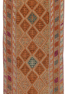 Multi Colored Mashwani 2' 4 x 11' 11 - No. 63593