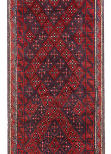 Dark Red Mashwani 1' 10 x 7' 8 - No. 63650