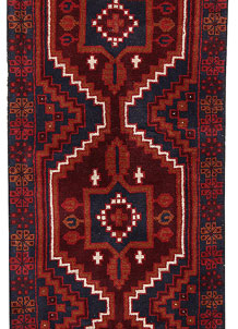 Dark Blue Baluchi 2' 6 x 9' 8 - No. 63752
