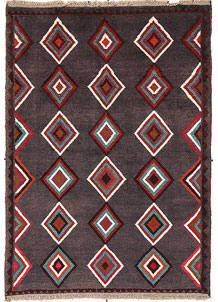 Grey Baluchi 4' x 5' 7 - SKU 64041