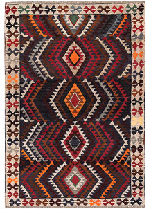 Multi Colored Baluchi 4' 2 x 5' 10 - SKU 64093