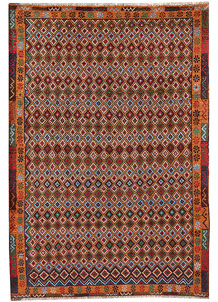 Multi Colored Baluchi 4' 1 x 5' 11 - SKU 64105
