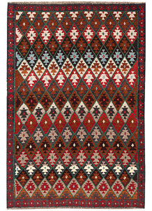 Multi Colored Baluchi 4' 1 x 5' 9 - No. 64116