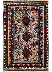 Multi Colored Baluchi 3' 10 x 6' 1 - SKU 64136