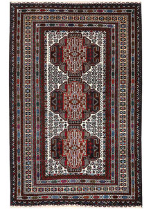 Multi Colored Baluchi 4' 2 x 6' 3 - SKU 64226