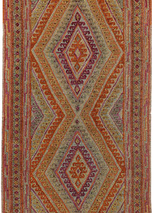 Multi Colored Mashwani 3' x 5' 11 - No. 64277
