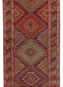 Multi Colored Mashwani 2' 8 x 11' 8 - No. 64286