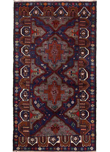 Dark Blue Baluchi 3' 3 x 6' 2 - SKU 64296