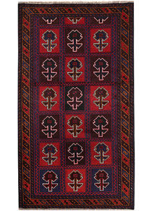 Multi Colored Baluchi 3' 6 x 6' 3 - SKU 64341