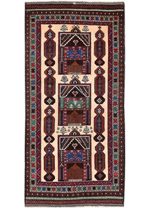 Bisque Baluchi 3' 3 x 6' 7 - SKU 64344