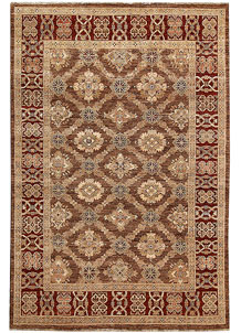 Multi Colored Ziegler 4' 11 x 7' 9 - No. 64556