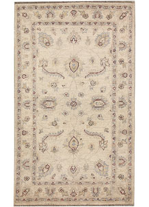 Blanched Almond Oushak 2' 11 x 4' 11 - No. 64822
