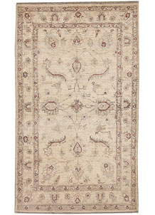 Blanched Almond Oushak 2' 11 x 4' 11 - SKU 64832