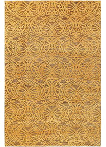 Goldenrod Abstract 6' 2 x 9' 5 - SKU 65101