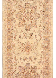 Blanched Almond Oushak 2' 5 x 8' 6 - SKU 65435
