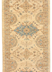 Blanched Almond Oushak 2' 9 x 7' 8 - SKU 65464