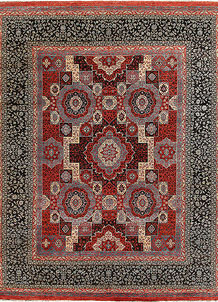 Multi Colored Mamluk 13' 10 x 17' 11 - No. 65857