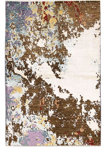 Multi Colored Abstract 4' 1 x 6' 3 - SKU 66252