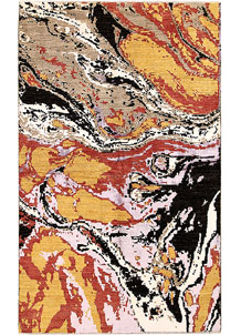 Multi Colored Abstract 5' 2 x 8' 3 - SKU 66257