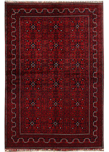 Dark Red Khal Mohammadi 6' 5 x 9' 5 - SKU 67007