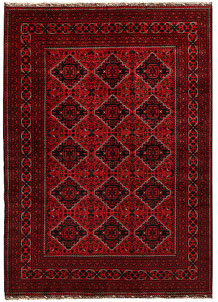 Dark Red Khal Mohammadi 6' 7 x 9' 1 - SKU 67016