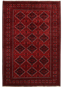 Dark Red Khal Mohammadi 6' 8 x 9' 9 - SKU 67023