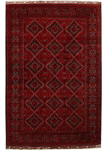 Dark Red Khal Mohammadi 6' 6 x 9' 9 - SKU 67031