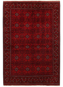 Dark Red Khal Mohammadi 6' 9 x 9' 9 - No. 67035