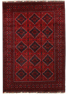 Dark Red Khal Mohammadi 6' 7 x 9' 6 - SKU 67042