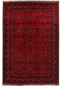 Dark Red Khal Mohammadi 6' 5 x 9' 7 - No. 67052