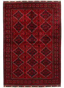 Dark Red Khal Mohammadi 6' 5 x 9' 5 - SKU 67053