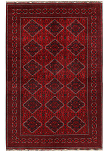 Dark Red Khal Mohammadi 6' 4 x 9' 9 - SKU 67071