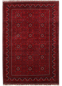 Dark Red Khal Mohammadi 6' 6 x 9' 7 - No. 67073
