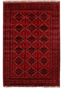 Dark Red Khal Mohammadi 6' 5 x 9' 7 - SKU 67080