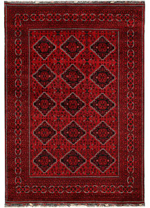 Dark Red Khal Mohammadi 6' 5 x 9' 1 - SKU 67084