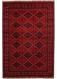 Dark Red Khal Mohammadi 6' 6 x 9' 5 - SKU 67089
