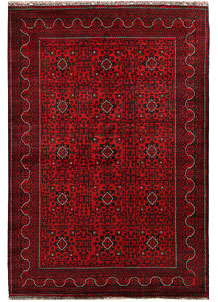 Dark Red Khal Mohammadi 6' 3 x 9' 3 - No. 67103