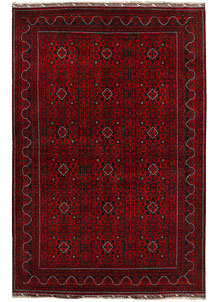 Dark Red Khal Mohammadi 6' 5 x 9' 7 - No. 67111