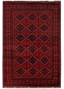 Dark Red Khal Mohammadi 6' 7 x 9' 7 - SKU 67112